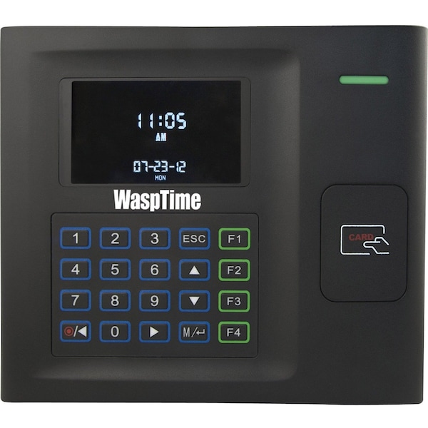 Wasp Technologies Wasptime Rf200 Rfid Time Clock 633808551414